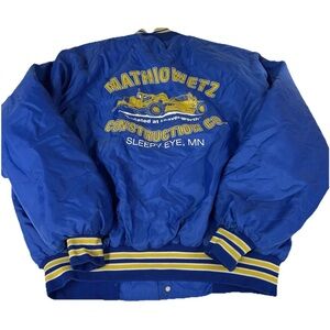 Vintage Butwin Bomber Jacket Men’s Size Medium(no tag) Construction MN #1371